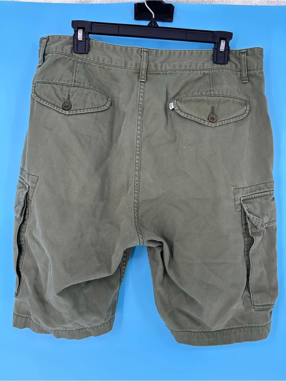 Levi's‎ Olive Cargo Shorts - Military Green W 34